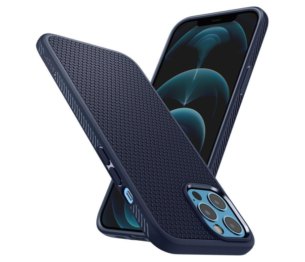 Spigen Liquid Air do iPhone 12 Pro MAX navy blue - 1080822 - zdjęcie 7